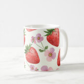 Strawberry Watercolor Mug (Devant droit)