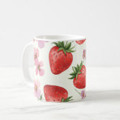 Strawberry Watercolor Mug (Devant gauche)