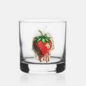 Strawberry Whiskey Glass Whisky Glas (Achterkant)