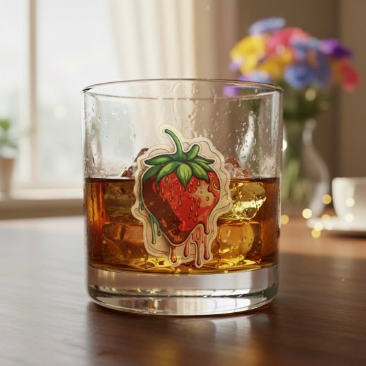 Strawberry Whiskey Glass Whisky Glas