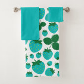 Strawberry's Bath Towel Set Bad Handdoek (Insitu)