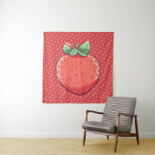Strawbs Wandkleed (In situ)