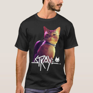 stray game stray video game   t-shirt