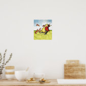 Stray Hares Poster (Keuken)