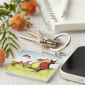 Stray Hares Sleutelhanger (Voorkant Rechts)