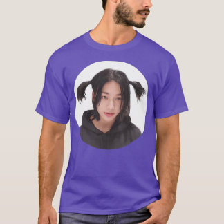 Stray Kinder Hyunjin-penstaarten Cute Hair Circle  T-shirt