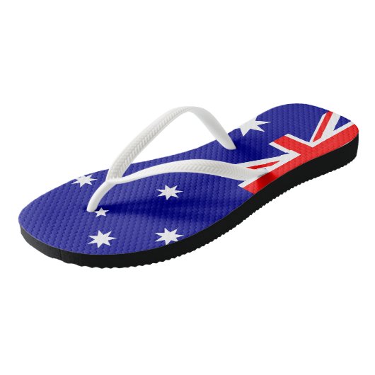 Straya Aussie Flag Thames Teenslippers (Schuin)