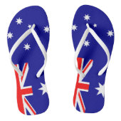 Straya Aussie Flag Thames Teenslippers (Voetbed)