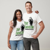 StrayCompass.com Mannen Groen op Groen T-shirt (Unisex)