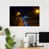 Streaky Traffic Poster (Thuiskantoor)