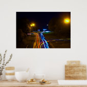 Streaky Traffic Poster (Keuken)