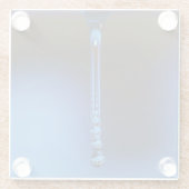 Stream to Drop by Shirley Taylor Glazen Onderzetter (Achterkant)