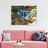STREAM WATERFALL CANVAS AFDRUK (Insitu (Woonkamer))
