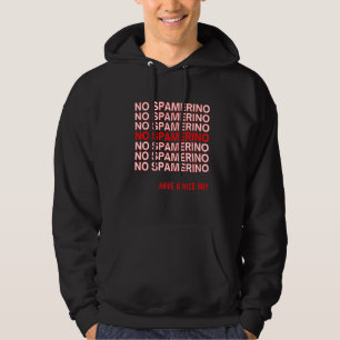 Streamer Alisha Meme No Spamerino in het Chaterino Hoodie