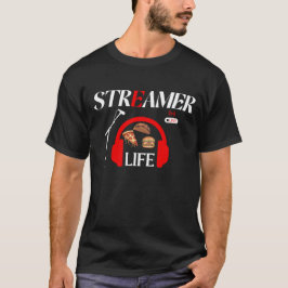 Streamer Leven: Streams & Snacks T-shirt
