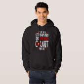 Streaming Game Streamer Online Video Microfoon Hoodie (Voorkant volledig)