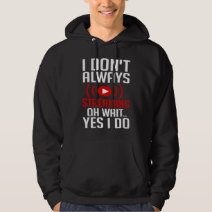 Streaming Gaming Streamer Online Video Microfoon Hoodie