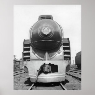 Streamliner in Washington D.C. Poster