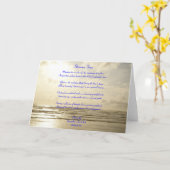 Streams uit het Poëzie Wenskaart Kaart (Gele Bloem)