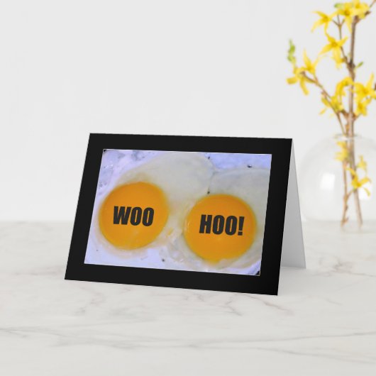 STREEF HOO NA! De Grote Gelukwensen van ei-Stra Kaart (Gele Bloem)