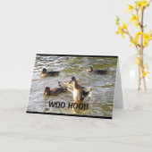 STREEF HOO NA!! Zo Gelukkig voor u! Kaart (Gele Bloem)