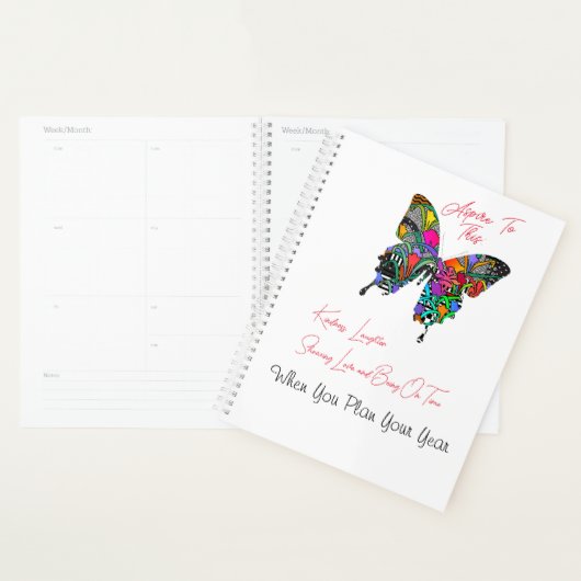 Streef naar dit gepersonaliseerde planner (Display)