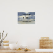 Streef naar één wereld poster (Keuken)