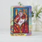 STREEFCIJFERS VAN DE VERLORENDE SCHADEN / DE POPEN AANKONDIGING (Staand voorkant)