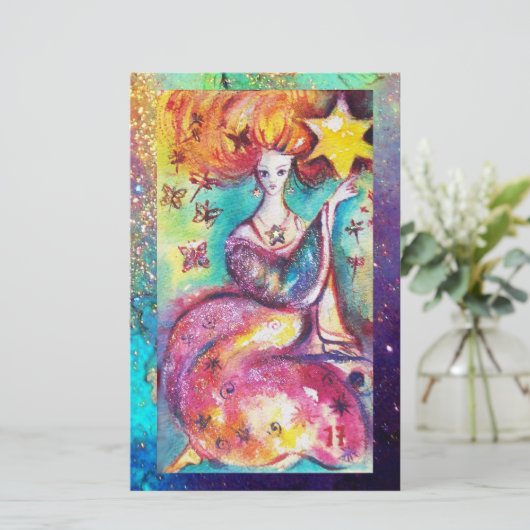 STREEFCIJFERS VAN DE VERLORENDE SCHADEN / STAR BRIEFPAPIER (Staand voorkant)