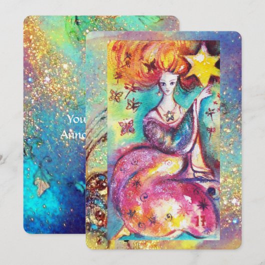 STREEFCIJFERS VAN DE VERLORENDE SCHADEN / STAR KAART (Voorkant / Achterkant)