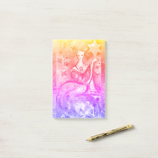 STREEFCIJFERS VAN DE VERLORENDE SCHADEN / STAR POST-IT® NOTES (Op bureau)