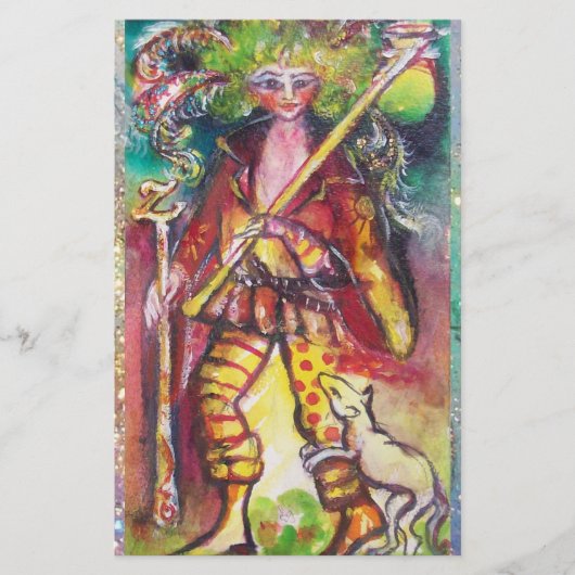 STREEFCIJFERS VAN DE VERLORENDE SCHADOWS /DE FOOL BRIEFPAPIER (Voorkant)