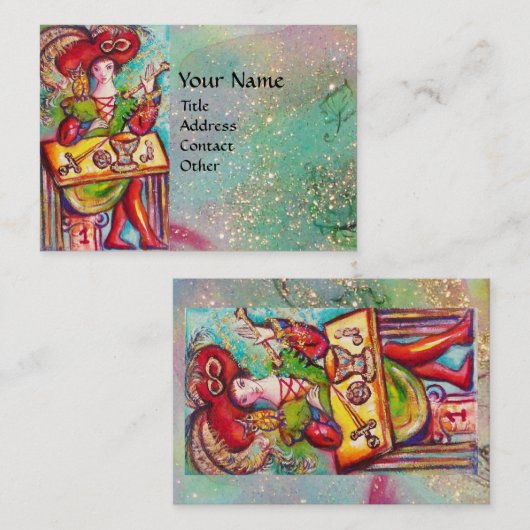 STREEFCIJFERS VAN DE VERLORENDE SCHADOWS / DE MAGI VISITEKAARTJE (Voorkant / Achterkant)