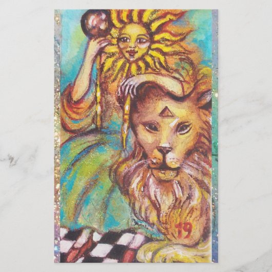 STREEFCIJFERS VAN DE VERLORENDE SCHADOWS / DE ZON BRIEFPAPIER (Voorkant)