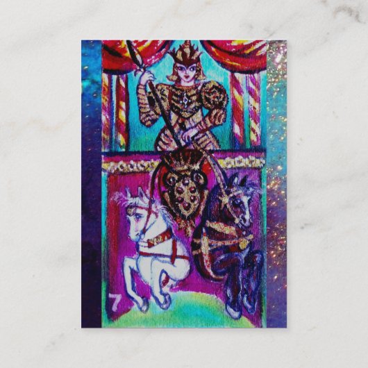 STREEFCIJFERS VAN DE VERLORENDE SCHADOWS / KARAKTE VISITEKAARTJE (Achterkant)