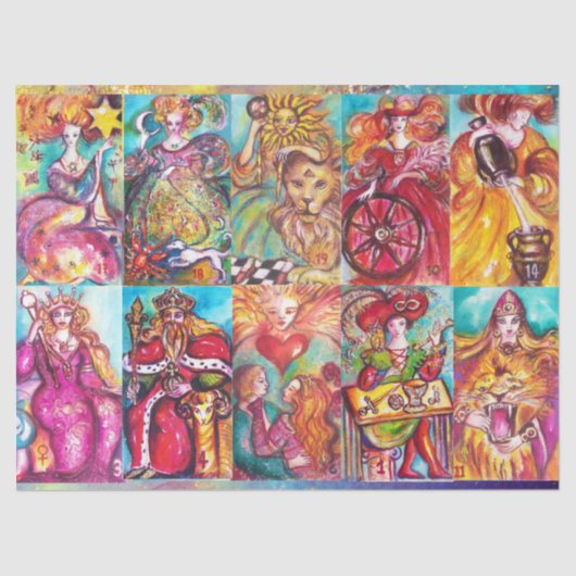 STREEFCIJFERS VAN DE VERLORENDE SCHADOWS /STAR, MO TISSUEPAPIER (Voorkant)