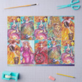 STREEFCIJFERS VAN DE VERLORENDE SCHADOWS /STAR, MO TISSUEPAPIER (Craft)