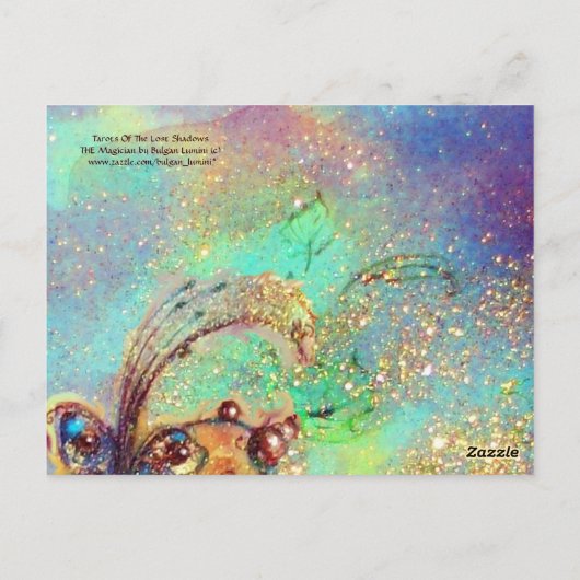 STREEFCIJFERS VAN DE VERLORENDE SCHADUWEN /DE MAGI BRIEFKAART (Achterkant)