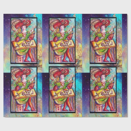 STREEFCIJFERS VAN DE VERLORENDE SCHADUWEN /DE MAGI CADEAUPAPIER (Vlak)