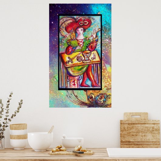 STREEFCIJFERS VAN DE VERLORENDE SCHADUWEN /DE MAGI POSTER (Keuken)