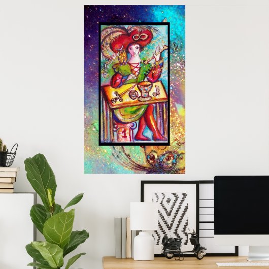 STREEFCIJFERS VAN DE VERLORENDE SCHADUWEN /DE MAGI POSTER (Thuiskantoor)