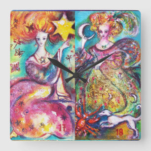 STREEFCIJFERS VAN DE VERLORENDE SCHADUWEN /DE MON VIERKANTE KLOK