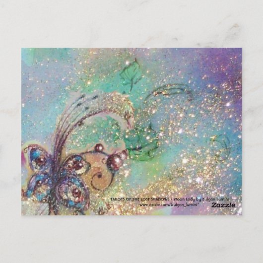 STREEFCIJFERS VAN DE VERLORENDE SCHADUWEN / DE MOO BRIEFKAART (Achterkant)