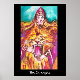 STREEFCIJFERS VAN DE VERLORENDE SCHADUWEN/Sterkte/ Poster