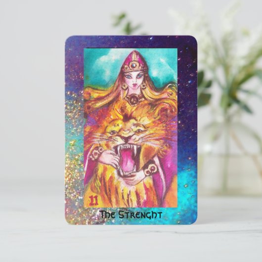 STREEFCIJFERS VAN DE VERLORENDE SCHADUWEN /STRENGH AANKONDIGING (Staand voorkant)