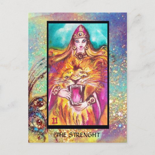 STREEFCIJFERS VAN DE VERLORENDE SCHADUWEN /STRENGH BRIEFKAART (Voorkant)