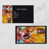 STREEFCIJFERS VAN HET VERLIEST SCHADUWEN, TEMPERAN VISITEKAARTJE (Voorkant / Achterkant)