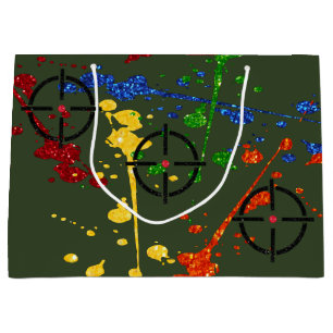 Streefcijfers voor Glitter Paintball Party Groot Cadeauzakje