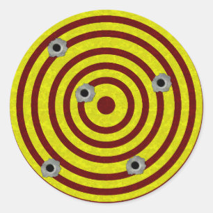 Streefdoel 3 ronde sticker
