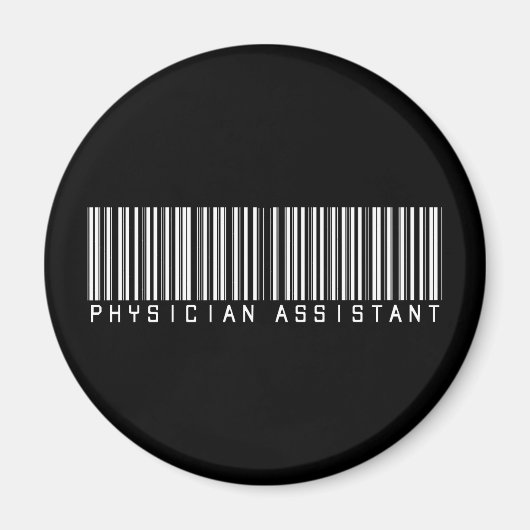 streepjescode assistent-arts magneet (Voorkant)